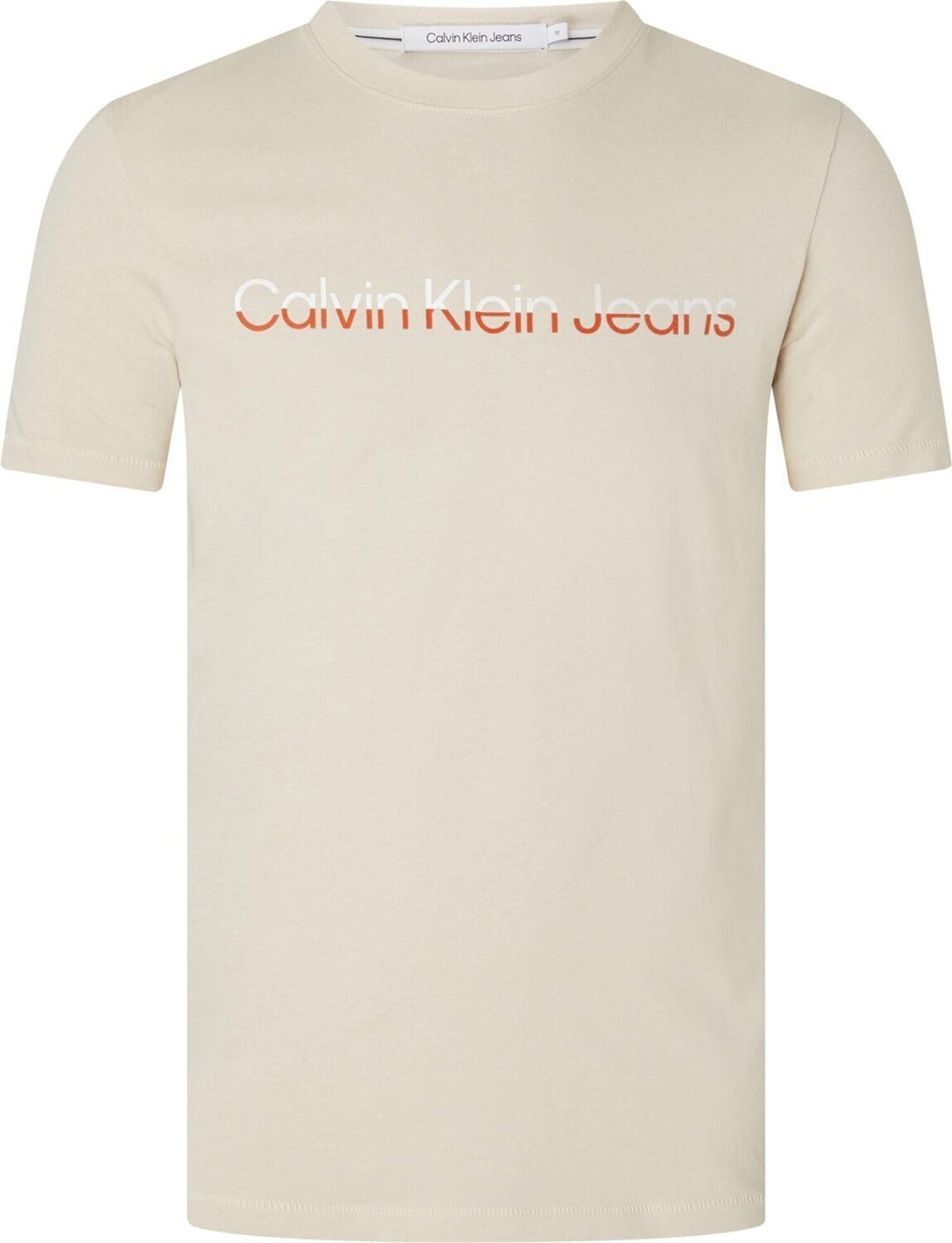 CALVIN KLEIN t-Shirt Con Logo Bicolor Uomo | JEK PIT