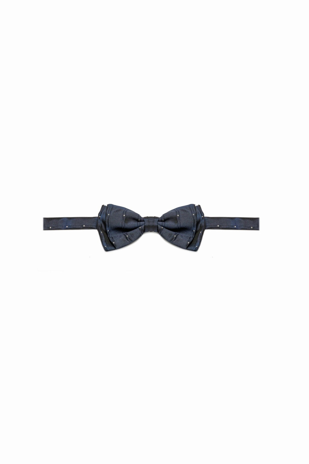 Nicol Smith Papillon in pura seta sfumato lurex con punti luce | JEK PIT