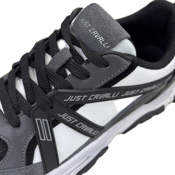 JUST CAVALLI  Sneakers Fondo Liuk Dis.sh5 Multilogo Uomo |  JEK PIT