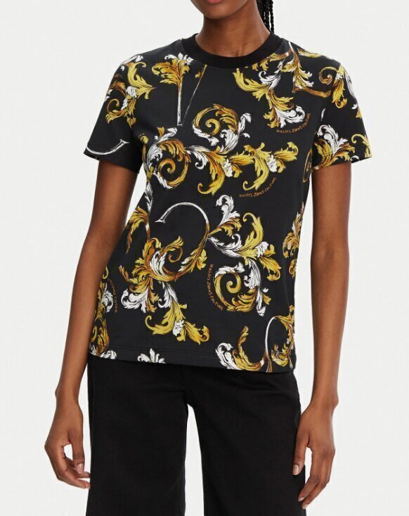 VERSACE JEANS  t-Shirt Barocco Outline Donna |  JEK PIT