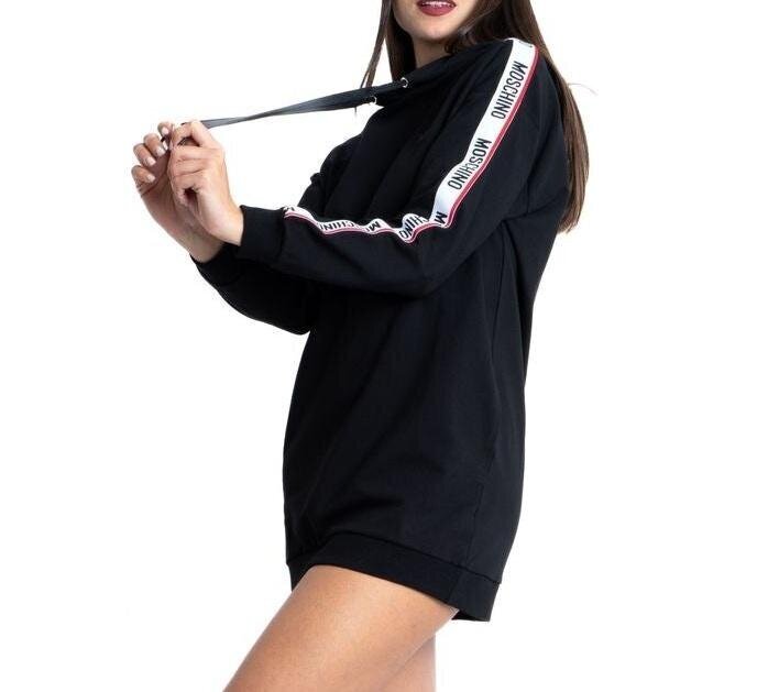 MOSCHINO  Abito In Felpa Con Banda Donna |  JEK PIT