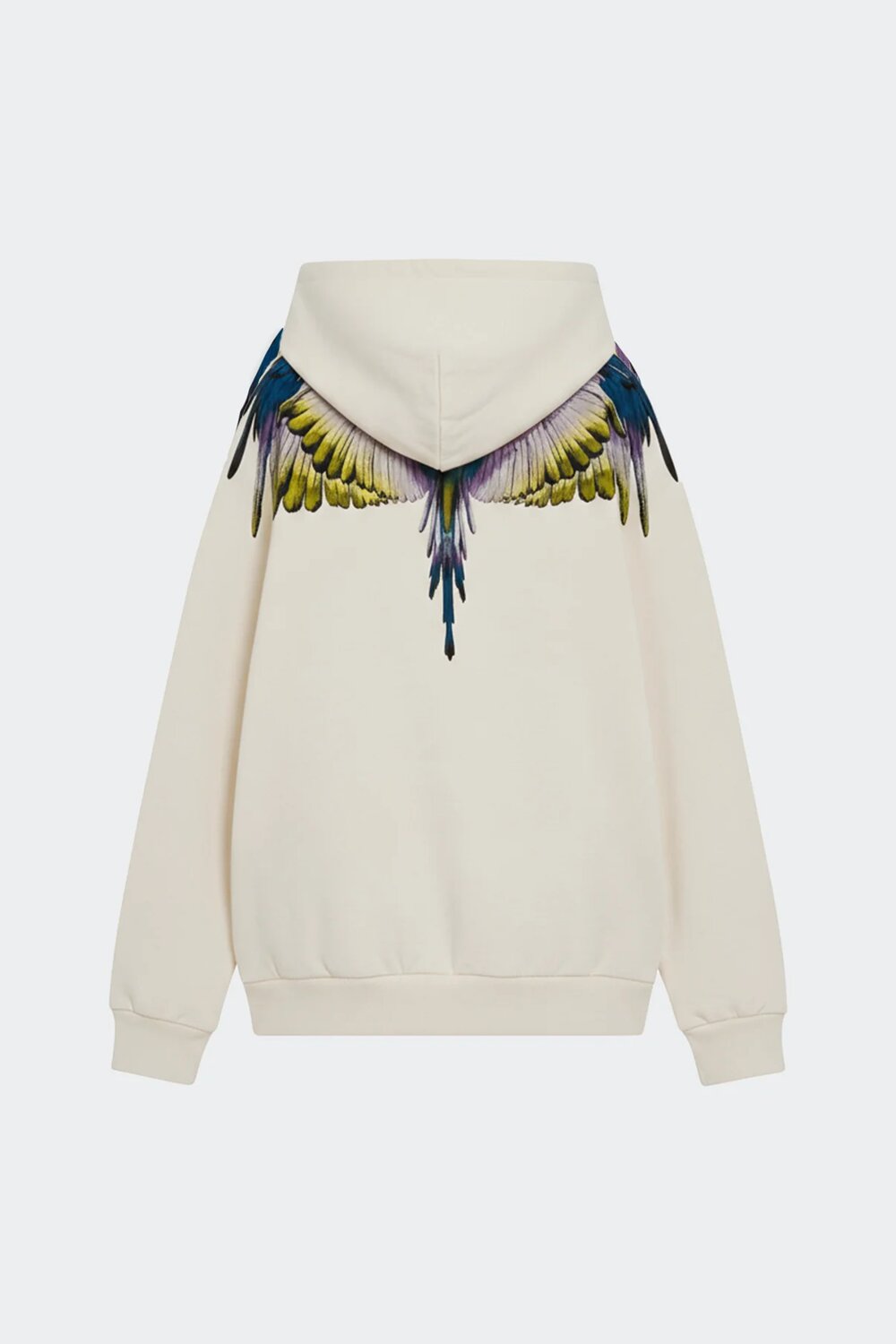 COUNTY OF MILAN - BURLON  Felpa Cappuccio Logo Aquila Blue Wings Uomo |  JEK PIT