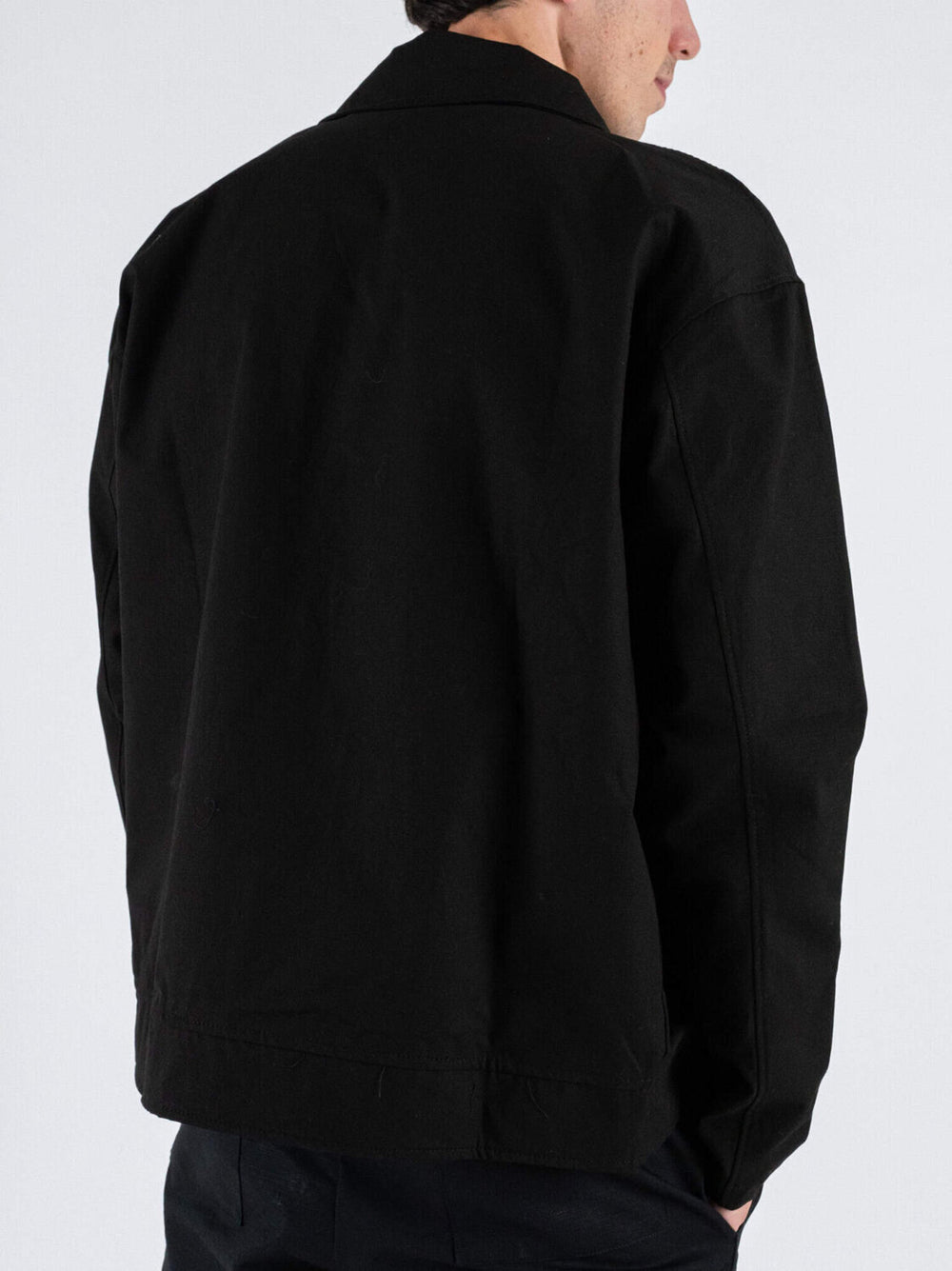 DISCLAIMER  Giubbino In Gabardine Maxi Stampa Uomo |  JEK PIT