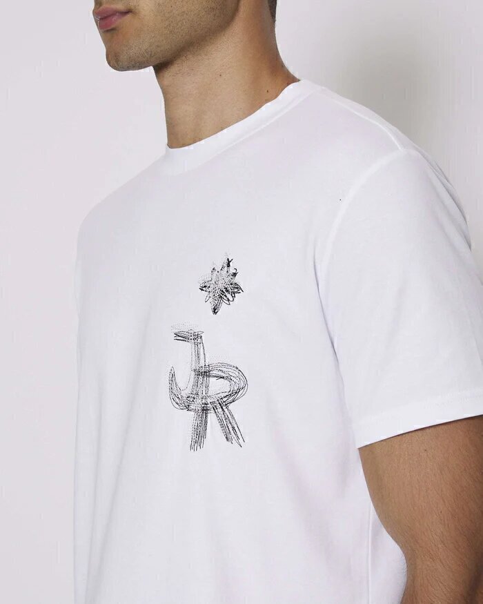 JOHN RICHMOND  t-Shirt Ricamato Fronte-Retro Gr Uomo |  JEK PIT