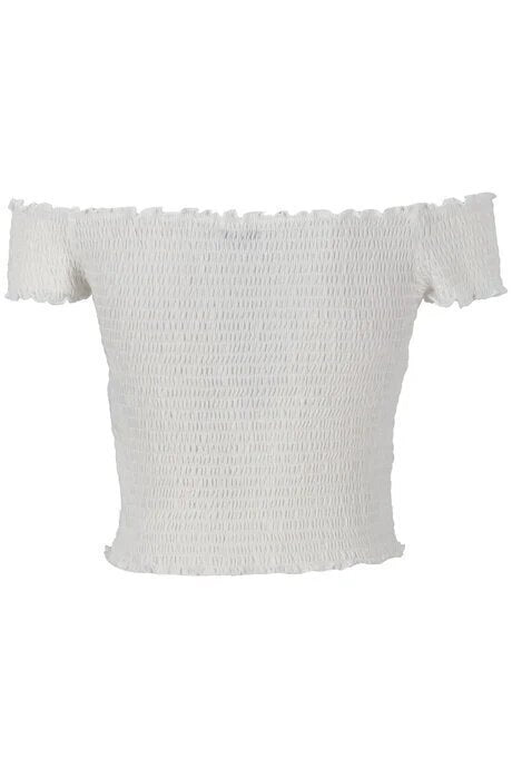 TOMMY JEANS  Top Tjw Crp Smock Lavorto Logo Pc Donna |  JEK PIT