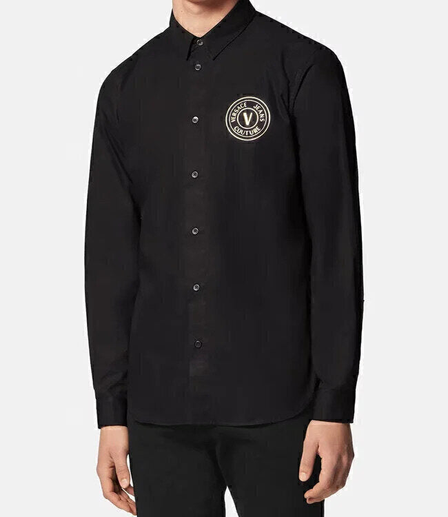 VERSACE JEANS  Camicia Con Ricamo Uomo |  JEK PIT