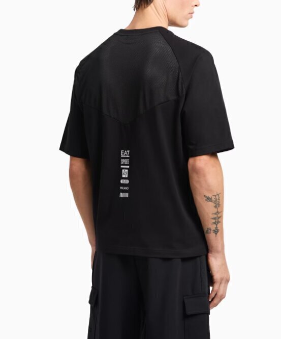 EMPORIO ARMANI EA7  t-Shirt Train Athletic Traforata Retro Uomo |  JEK PIT