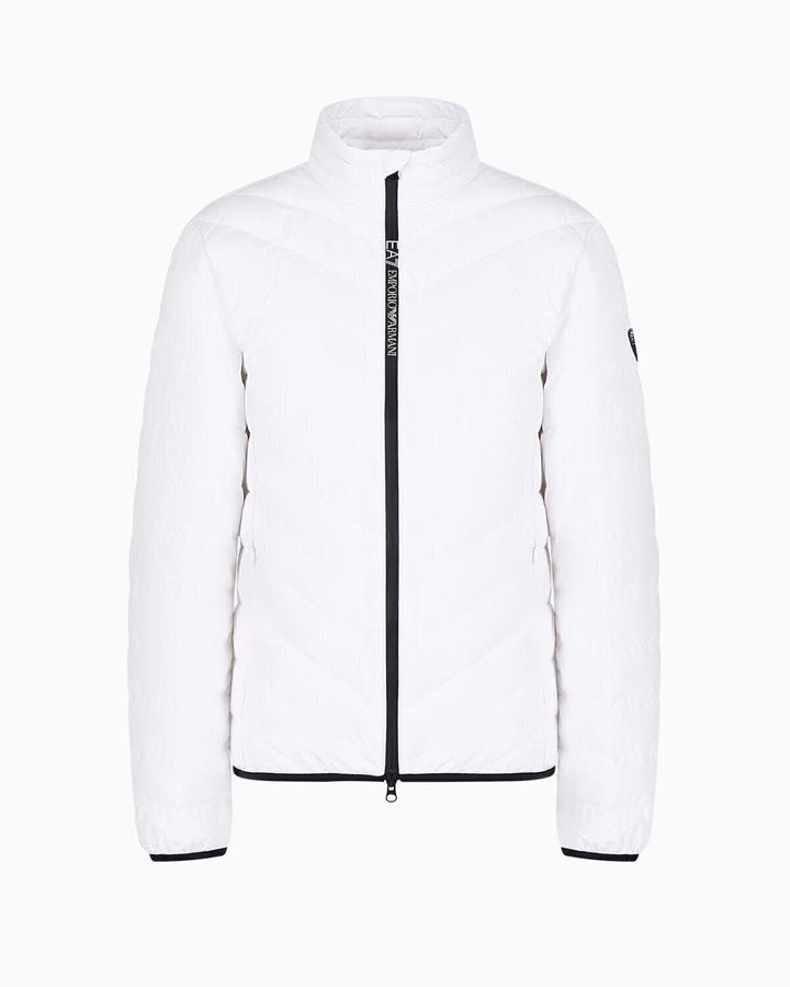 EMPORIO ARMANI EA7  Piumino Trapuntato Logo Cerniera Uomo |  JEK PIT