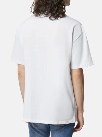JOHN RICHMOND  t-Shirt Over Stampa Floccata Uomo |  JEK PIT