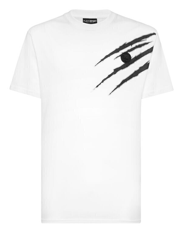 PLEIN SPORT  t-Shirt Round Neck Logo Fronte-Retro Uomo |  JEK PIT