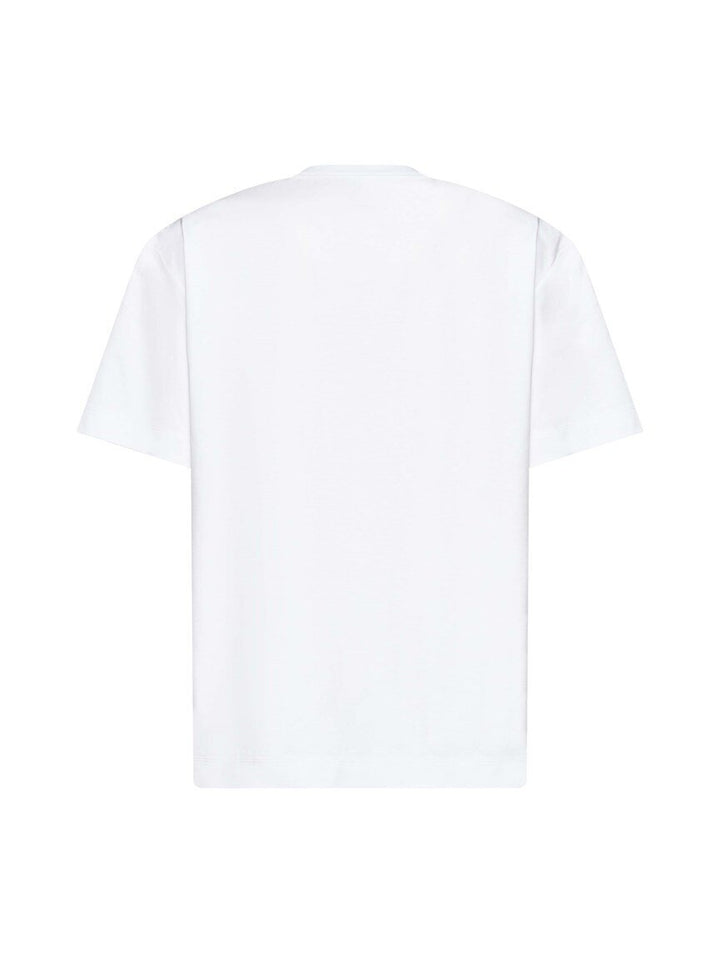 JOHN RICHMOND  t-Shirt Con Logo Centrale Ricamato Uomo |  JEK PIT