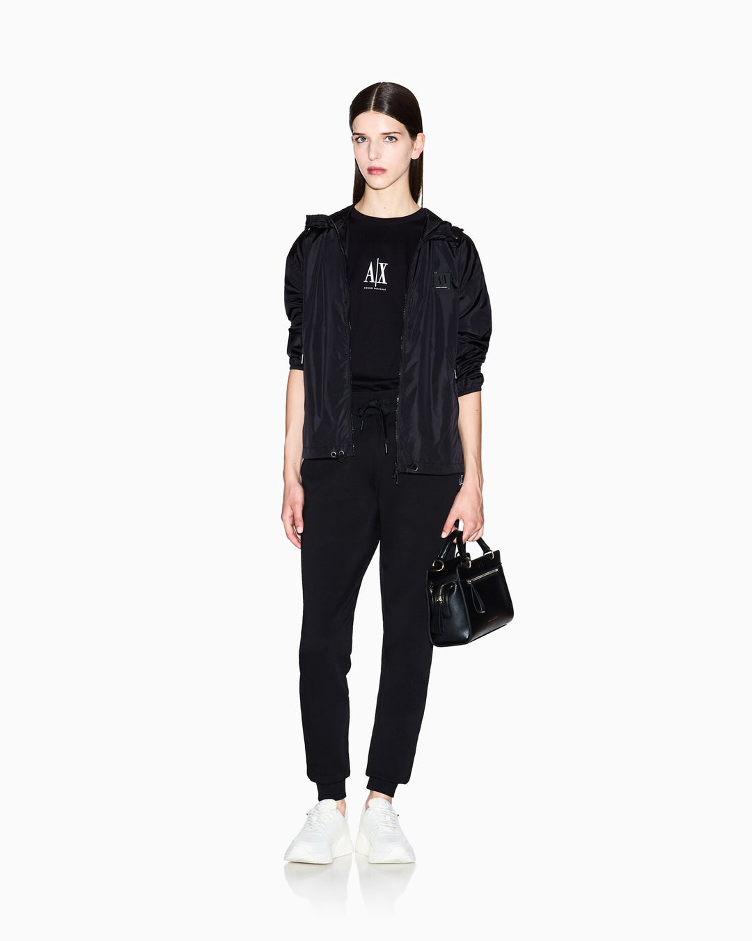 ARMANI EXCHANGE  Pantalone Felpa Logo Ricmato Piccolo Donna |  JEK PIT