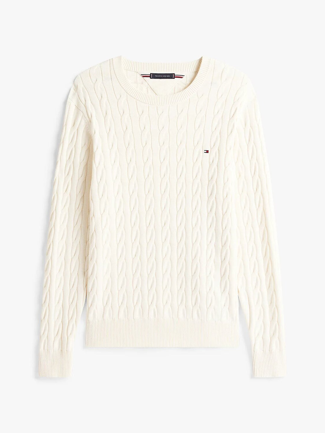 TOMMY HILFIGER  Maglione Giro Intrecciato Cable Uomo |  JEK PIT