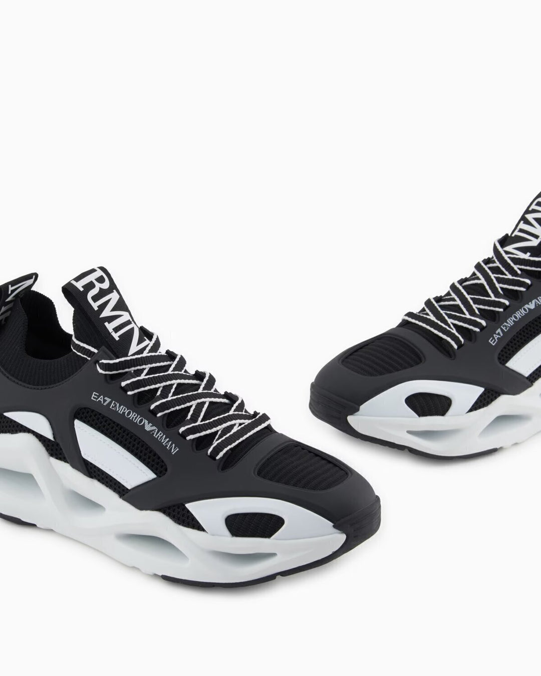 EMPORIO ARMANI EA7  Sneakers Train. Para Rialzata Traforata Uomo |  JEK PIT