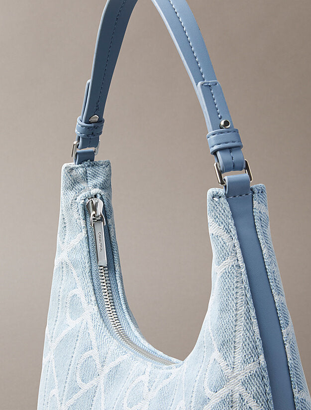 CALVIN KLEIN  Borsa In Denim Allover Donna |  JEK PIT