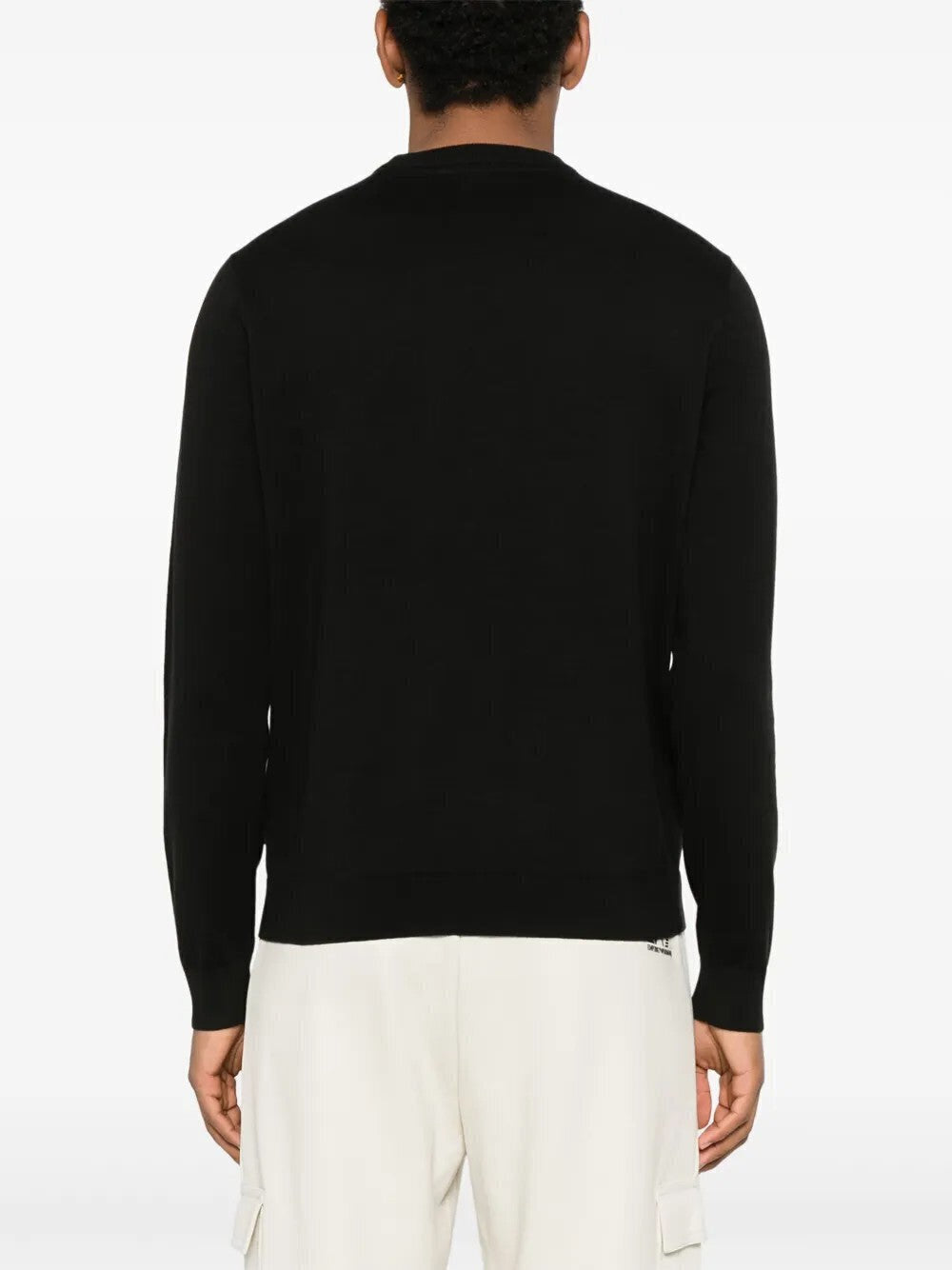 EMPORIO ARMANI EA7  Maglione a Giro Basic Logo Laterale Uomo |  JEK PIT