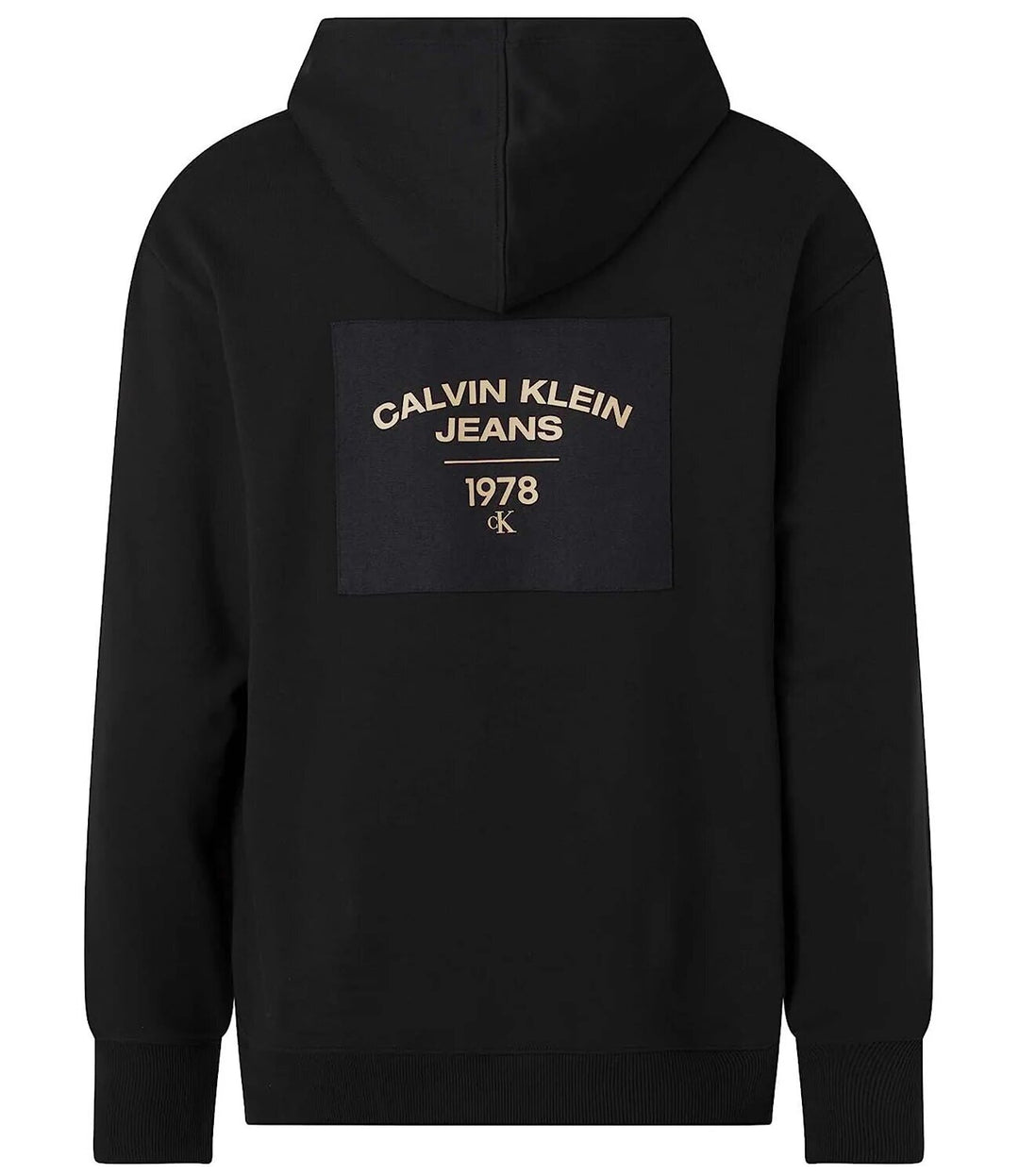 CALVIN KLEIN  Felpa Logo Fronte Retro Cappuccio Uomo |  JEK PIT