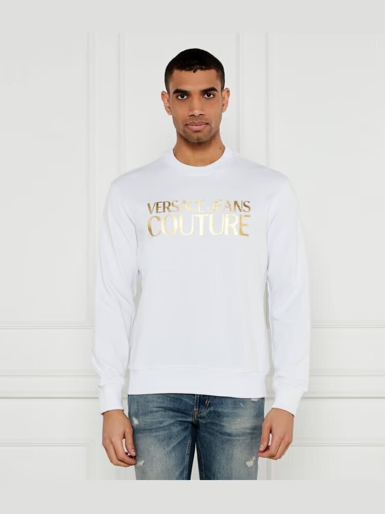 VERSACE JEANS  Felpa Basic Giro Logo Instit Th. Uomo |  JEK PIT