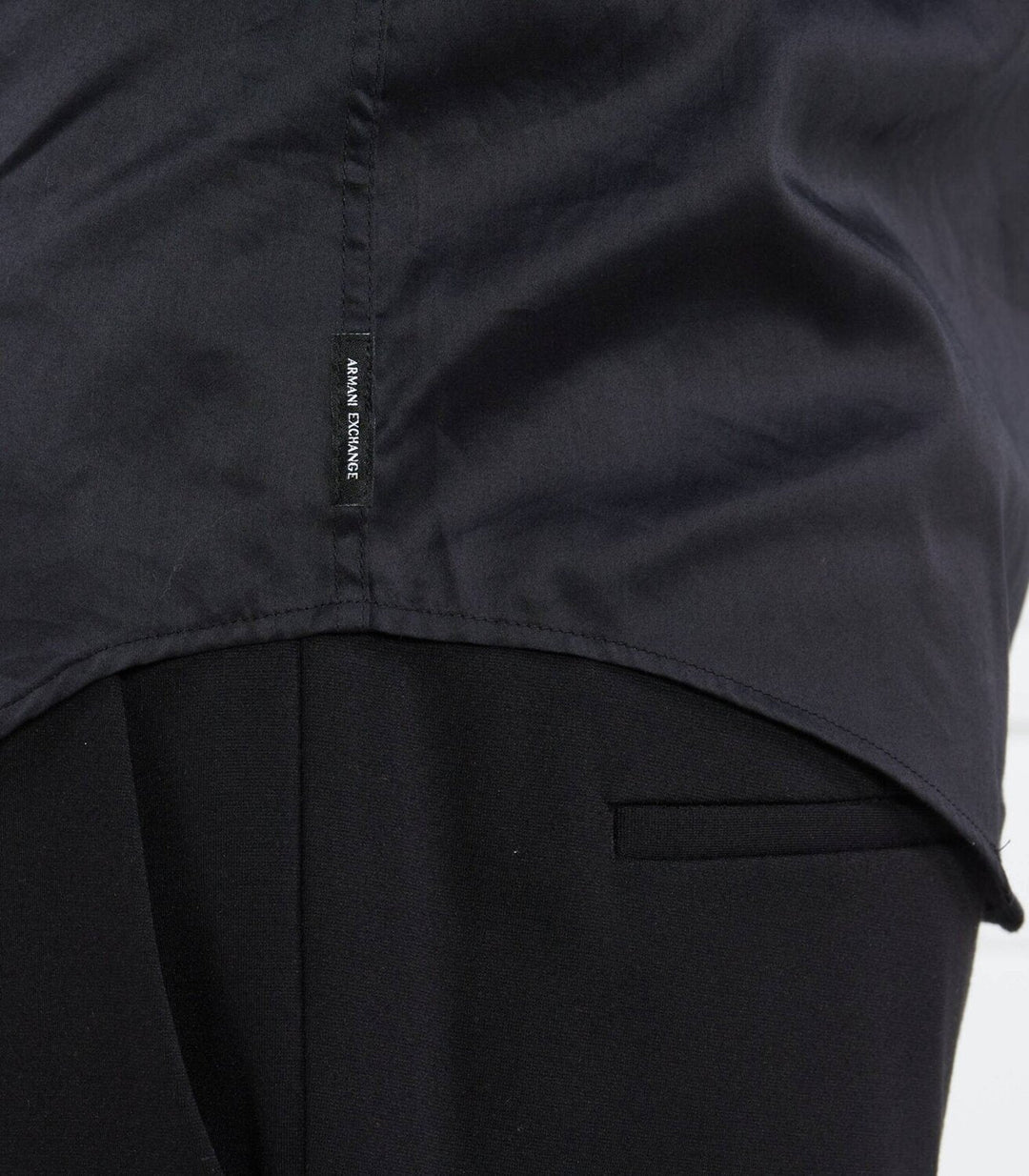 ARMANI EXCHANGE  Camicia Con Collo Coreano Ricamo Uomo |  JEK PIT