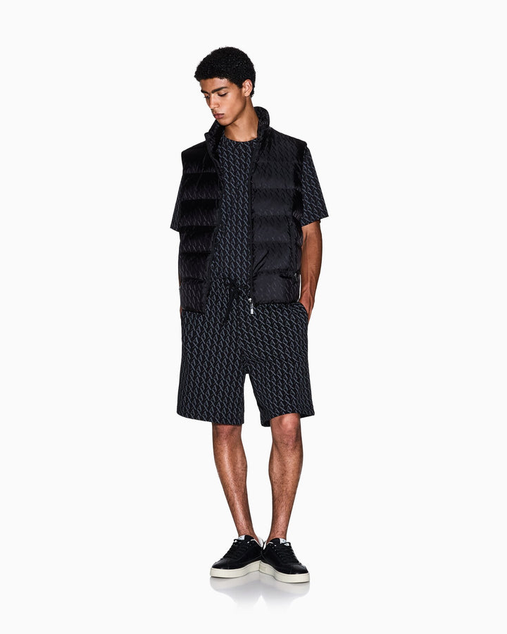 ARMANI EXCHANGE  Smanicato Monogram Su Tinta Uomo |  JEK PIT