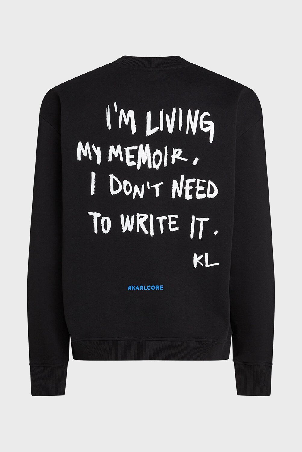 KARL LAGERFELD  Felpa Giro Karlism Relaxed Uomo |  JEK PIT