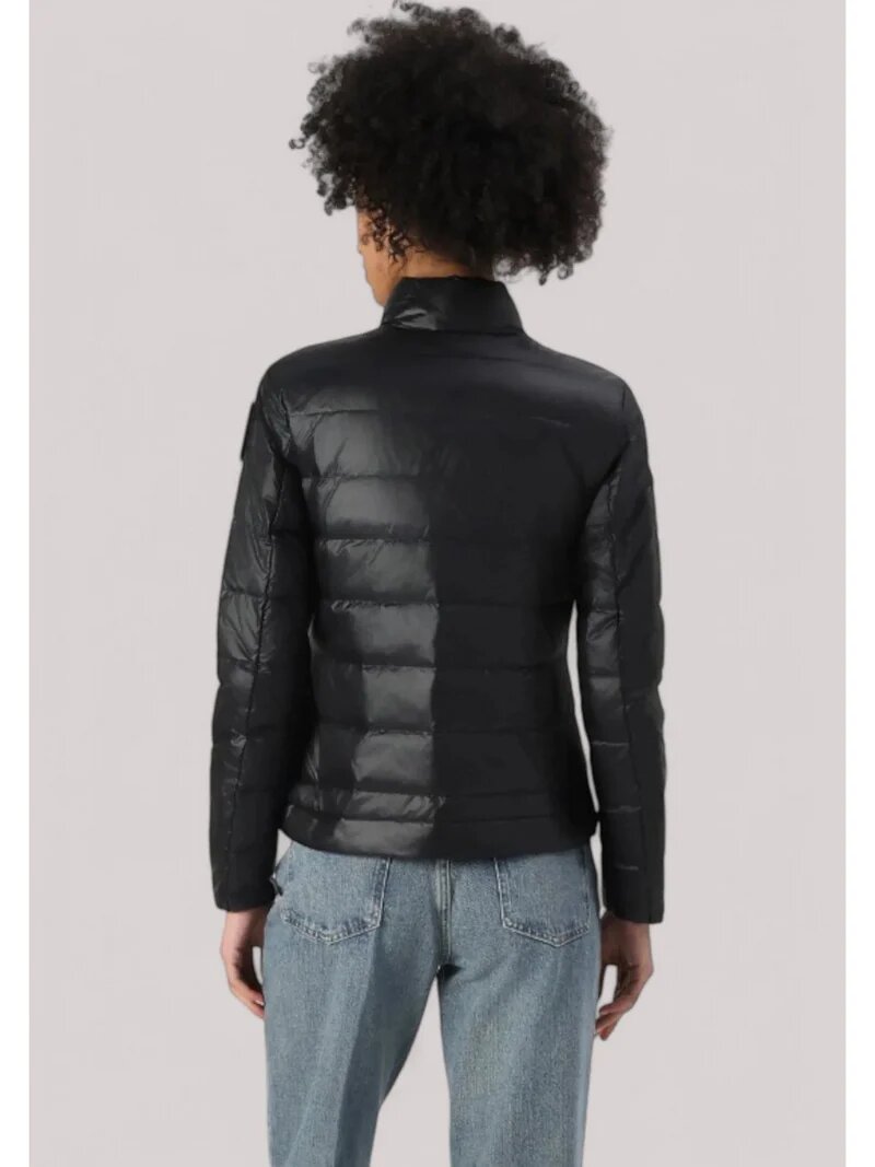 BLAUER  Piumino Corto Logo Scudo Brillantini Donna |  JEK PIT