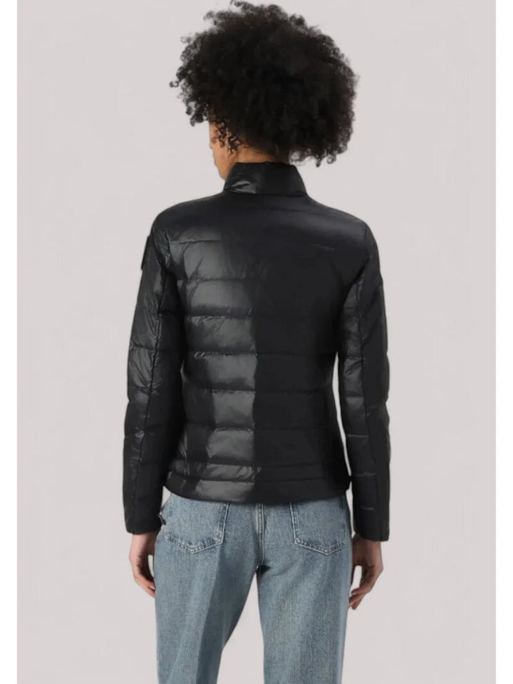 BLAUER  Piumino Corto Logo Scudo Brillantini Donna |  JEK PIT