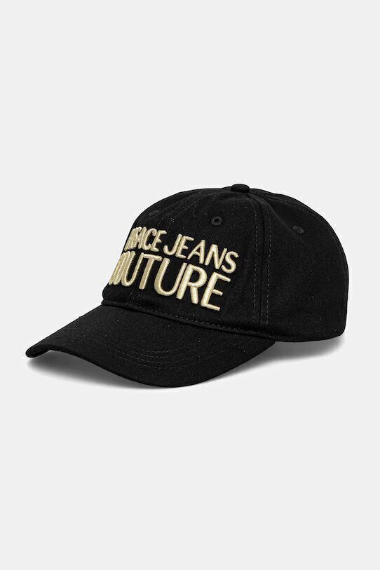VERSACE JEANS  Cappello Baseball Cap Logo Dorato Uomo |  JEK PIT