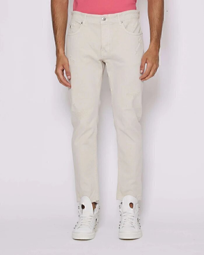 Jeans 5 Pockets Slim Tapered Uomo - JEK PIT