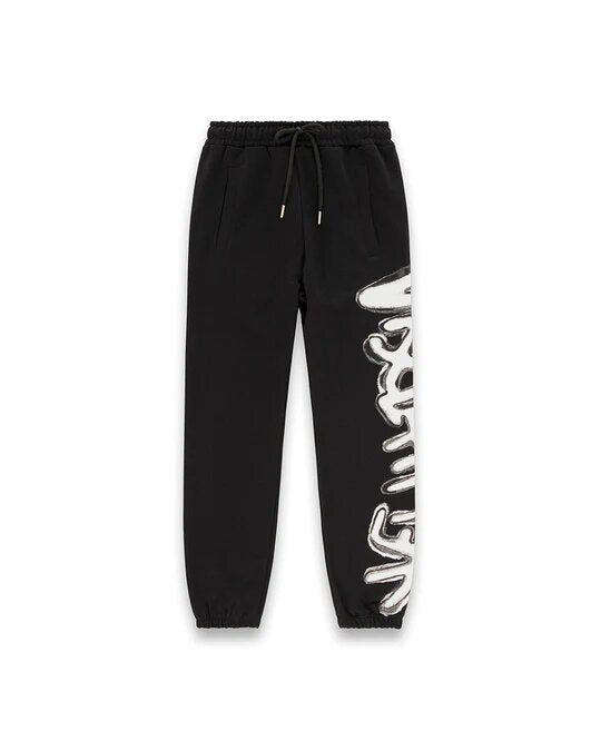 DISCLAIMER  Pantalone In Felpa Logo Verticale Grande Donna |  JEK PIT