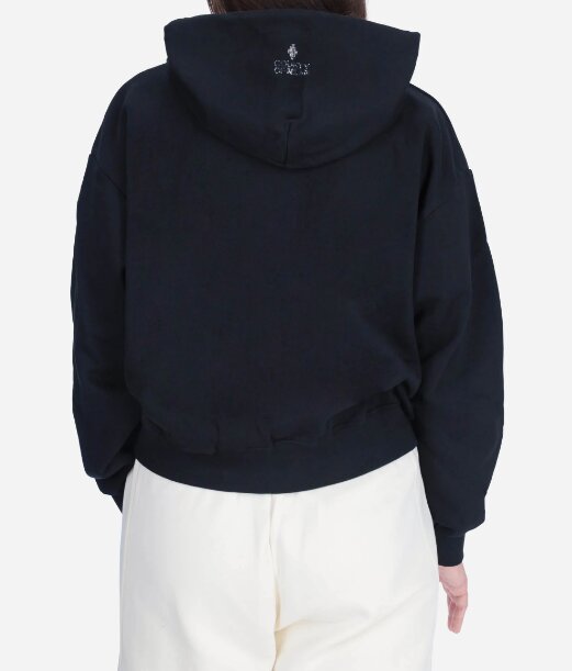 COUNTY OF MILAN - BURLON  Felpa Con Cappuccio Acquila Strass Donna |  JEK PIT
