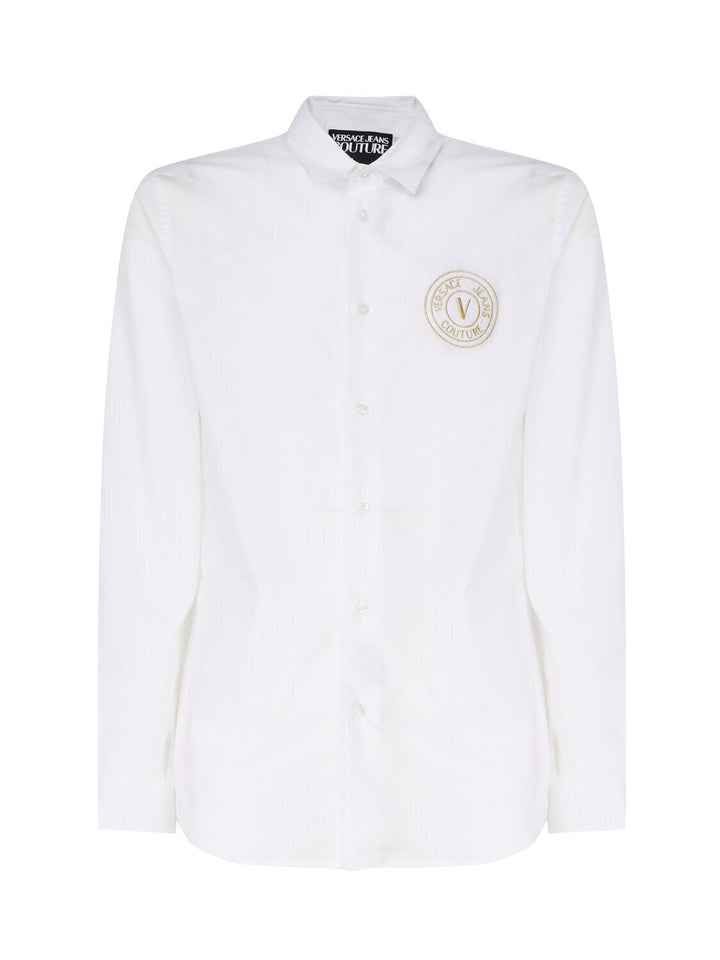 VERSACE JEANS  Camicia Con Ricamo Uomo |  JEK PIT