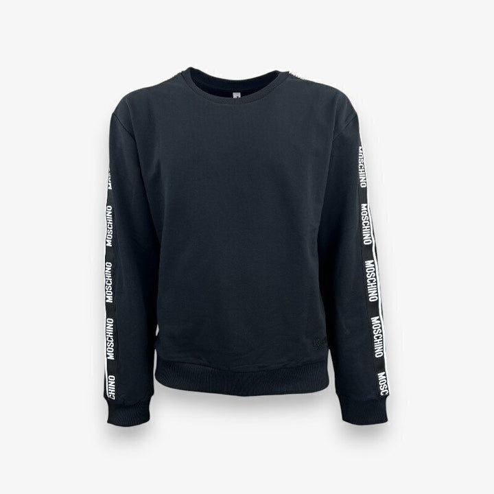 MOSCHINO  Felpa Giro Logo Banda Gr Uomo |  JEK PIT