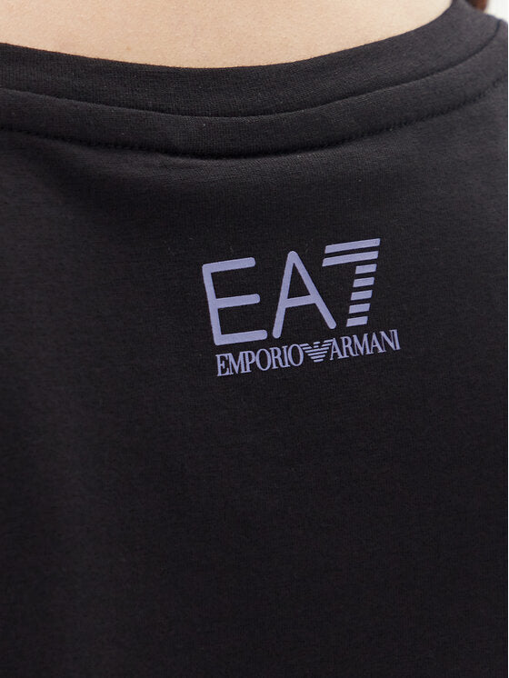 EMPORIO ARMANI EA7  t-Shirt Train Logo Series Wpailletes Donna |  JEK PIT