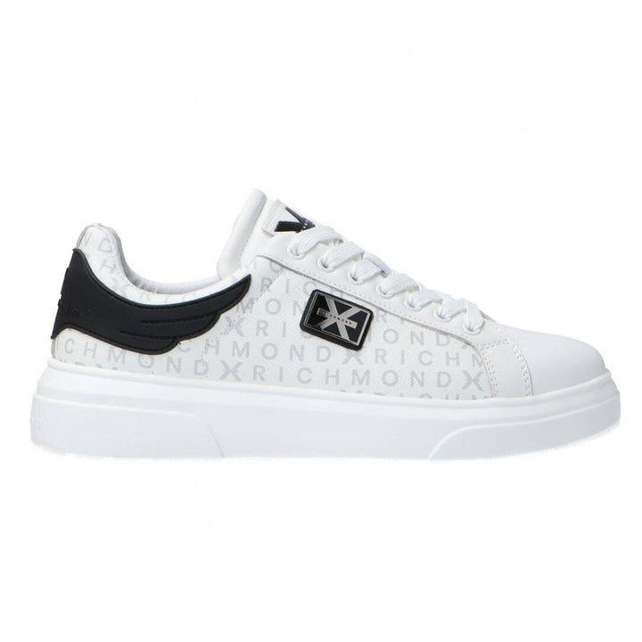 JOHN RICHMOND X  Sneakers Leather Allover Con Placca Uomo |  JEK PIT