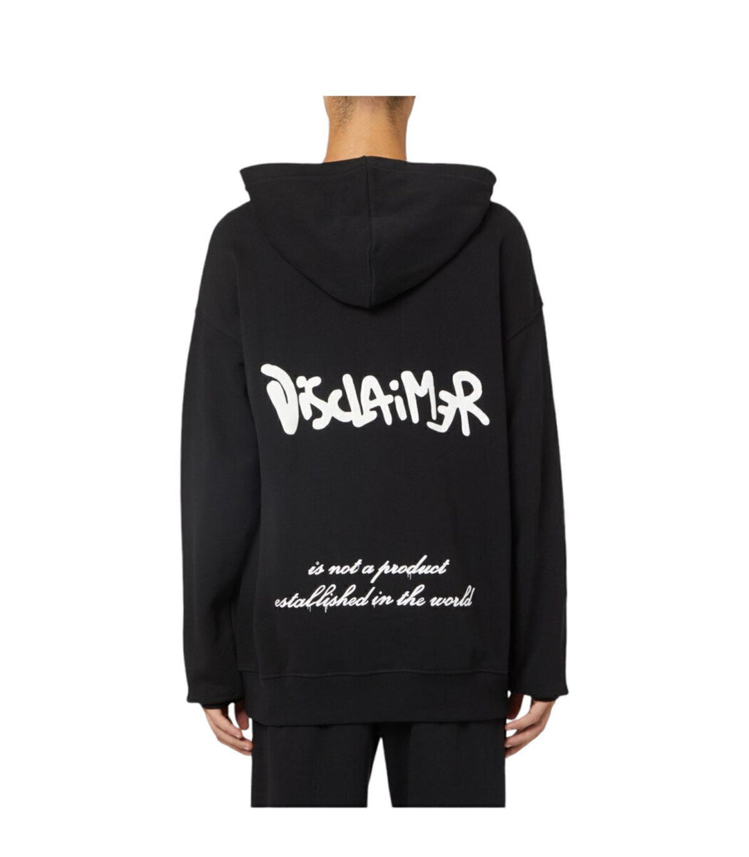 DISCLAIMER  Felpa Capp. Logo Fronte e Retro Gr Uomo |  JEK PIT