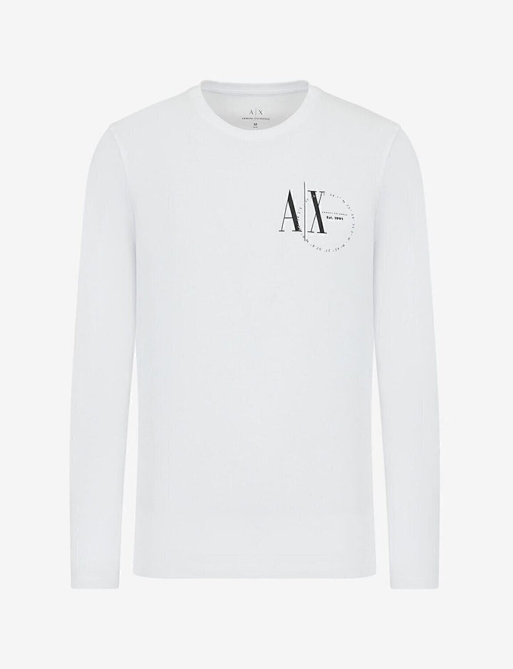 ARMANI EXCHANGE  t-Shirt M.lunga Logo Est.1991 Uomo |  JEK PIT