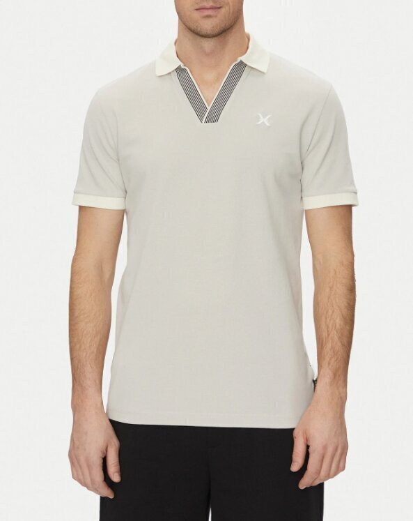 JOHN RICHMOND X  Polo Senza Bottoni Logo Ricamato Uomo |  JEK PIT