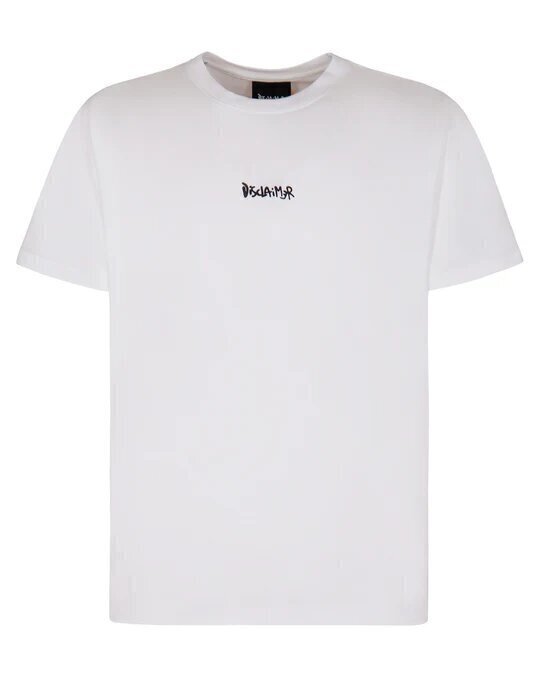 DISCLAIMER  t-Shirt Doppio Logo Fronte-Retro Uomo |  JEK PIT