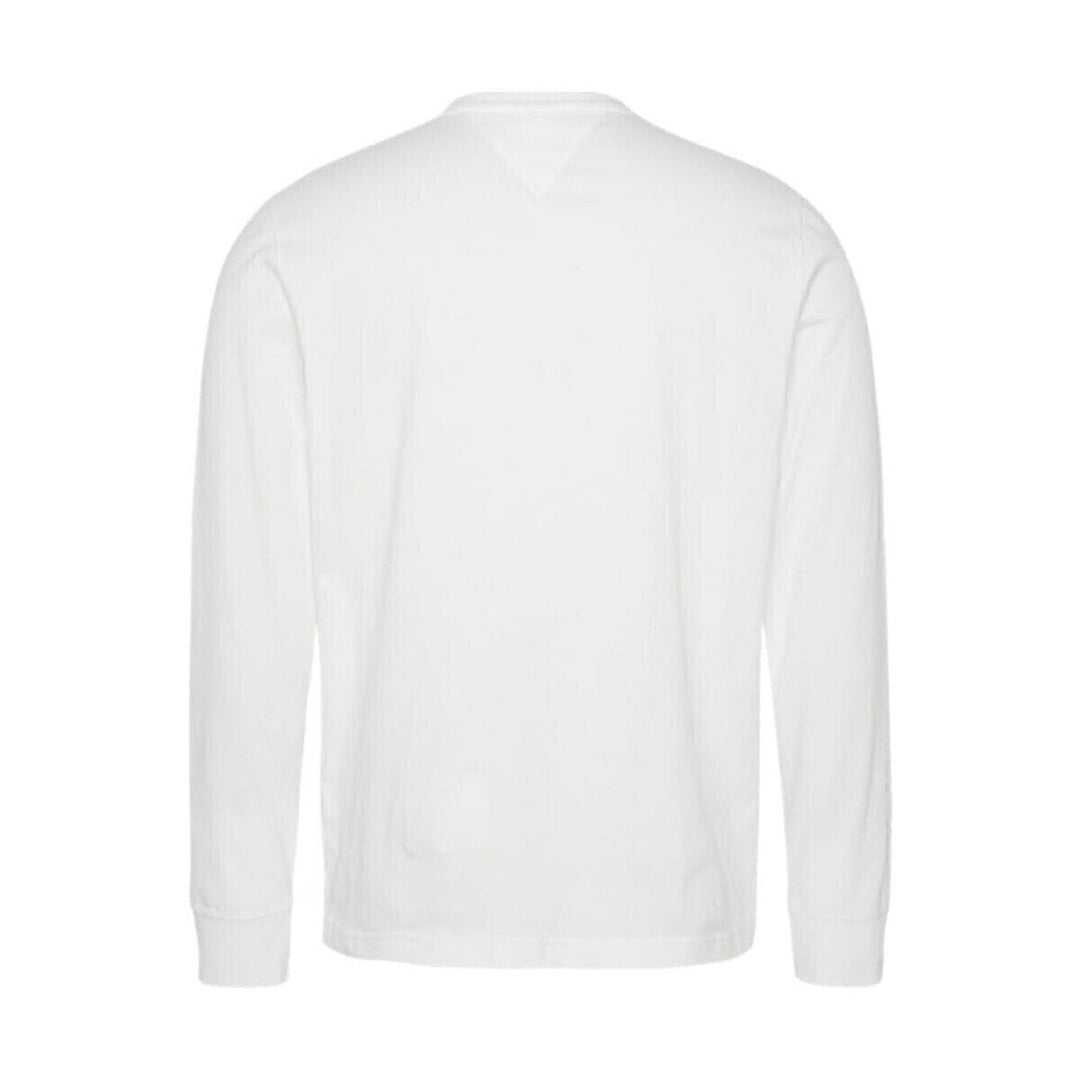 TOMMY JEANS  t-Shirt Logo Centrale Ml Uomo |  JEK PIT