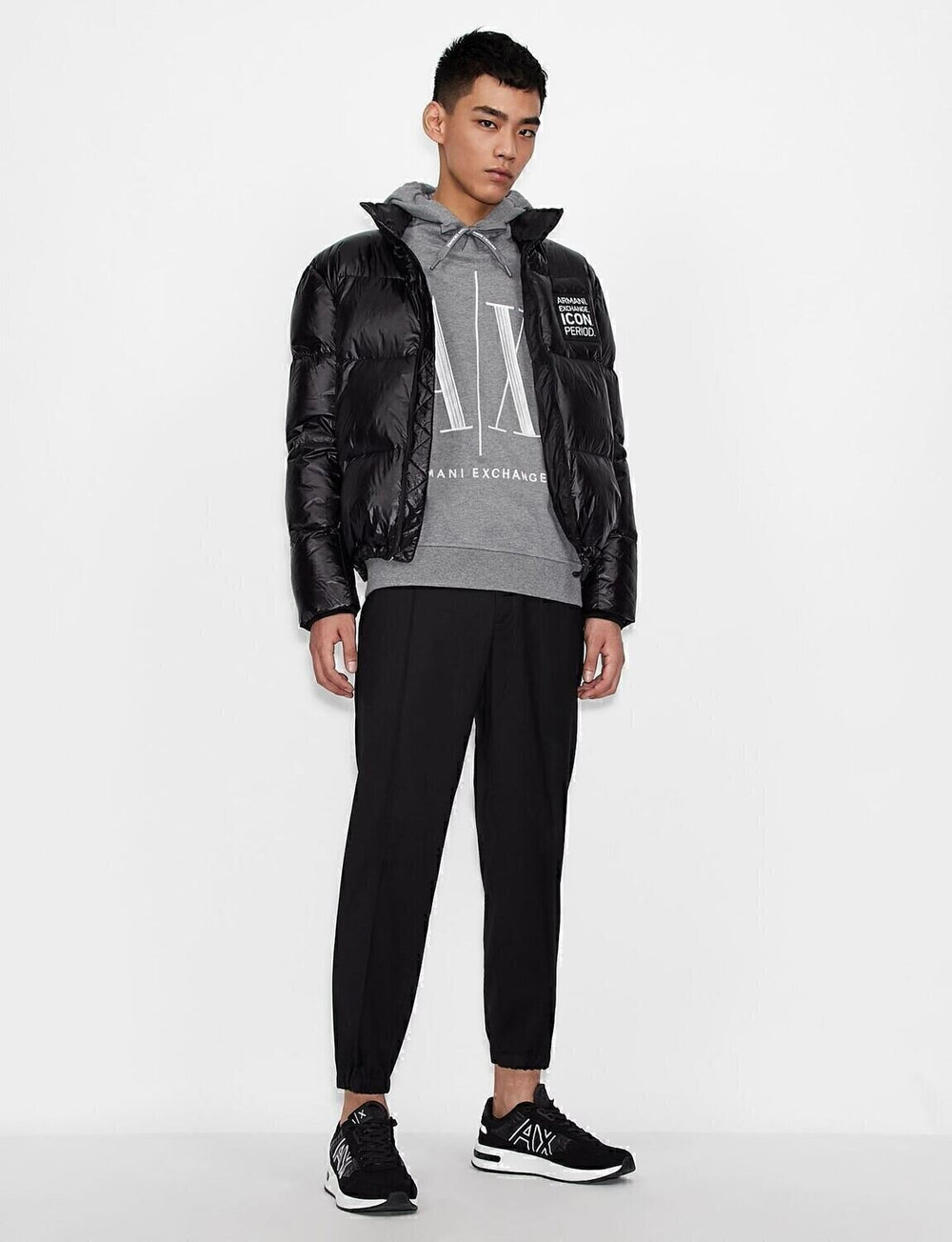 ARMANI EXCHANGE  Bomber Semi Lucido Icon Period Uomo |  JEK PIT