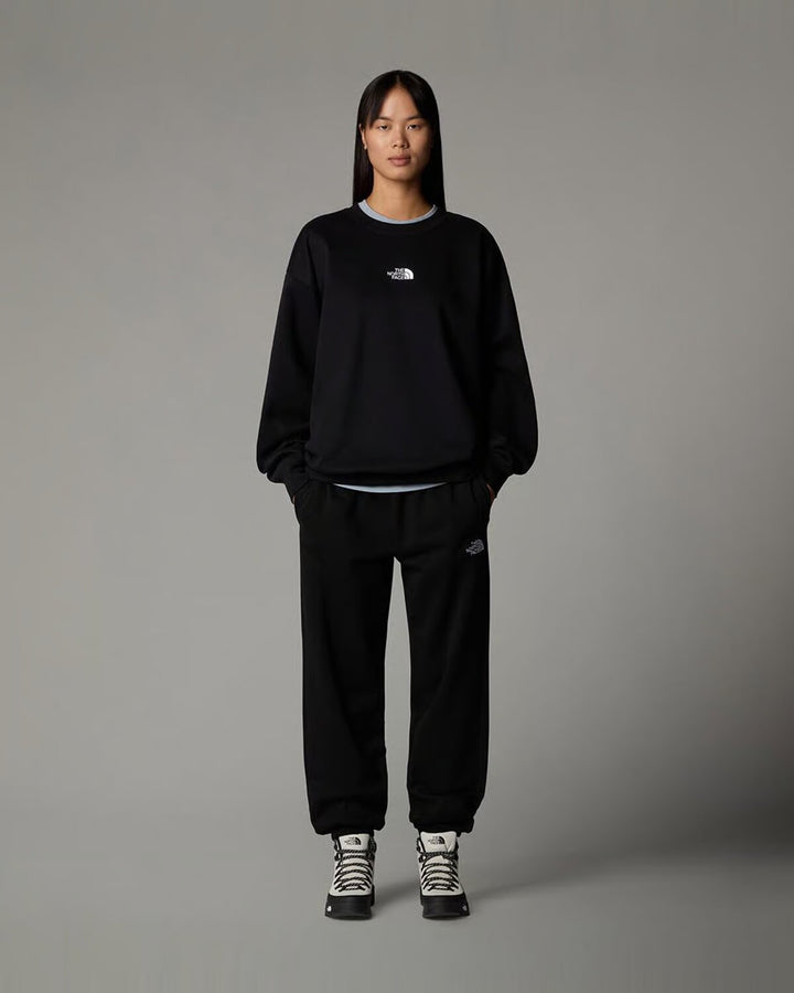 THE NORTH FACE  Felpa w Ess Os Crew Logo Fronte-Retro Donna |  JEK PIT