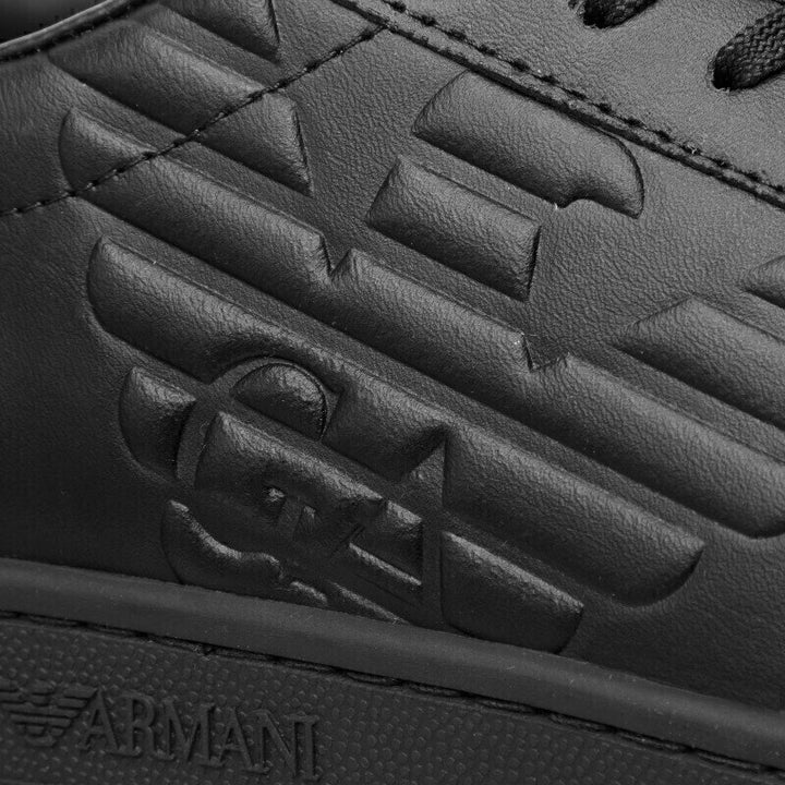 EMPORIO ARMANI EA7  Sneakers Total Black Uomo |  JEK PIT