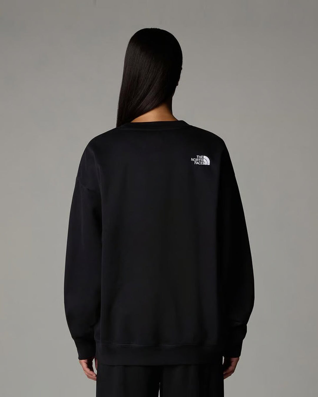 THE NORTH FACE  Felpa w Ess Os Crew Logo Fronte-Retro Donna |  JEK PIT
