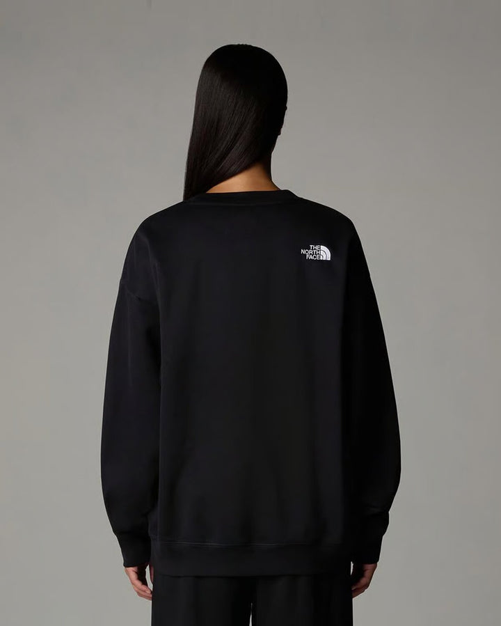 THE NORTH FACE  Felpa w Ess Os Crew Logo Fronte-Retro Donna |  JEK PIT