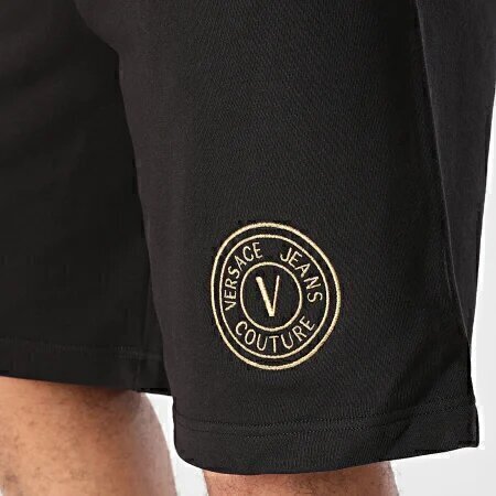 VERSACE JEANS  Bermuda Felpa Logo Ricamato Circle Uomo |  JEK PIT