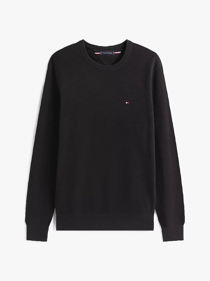 TOMMY HILFIGER  Maglione Girocollo Nido D`ape Uomo |  JEK PIT