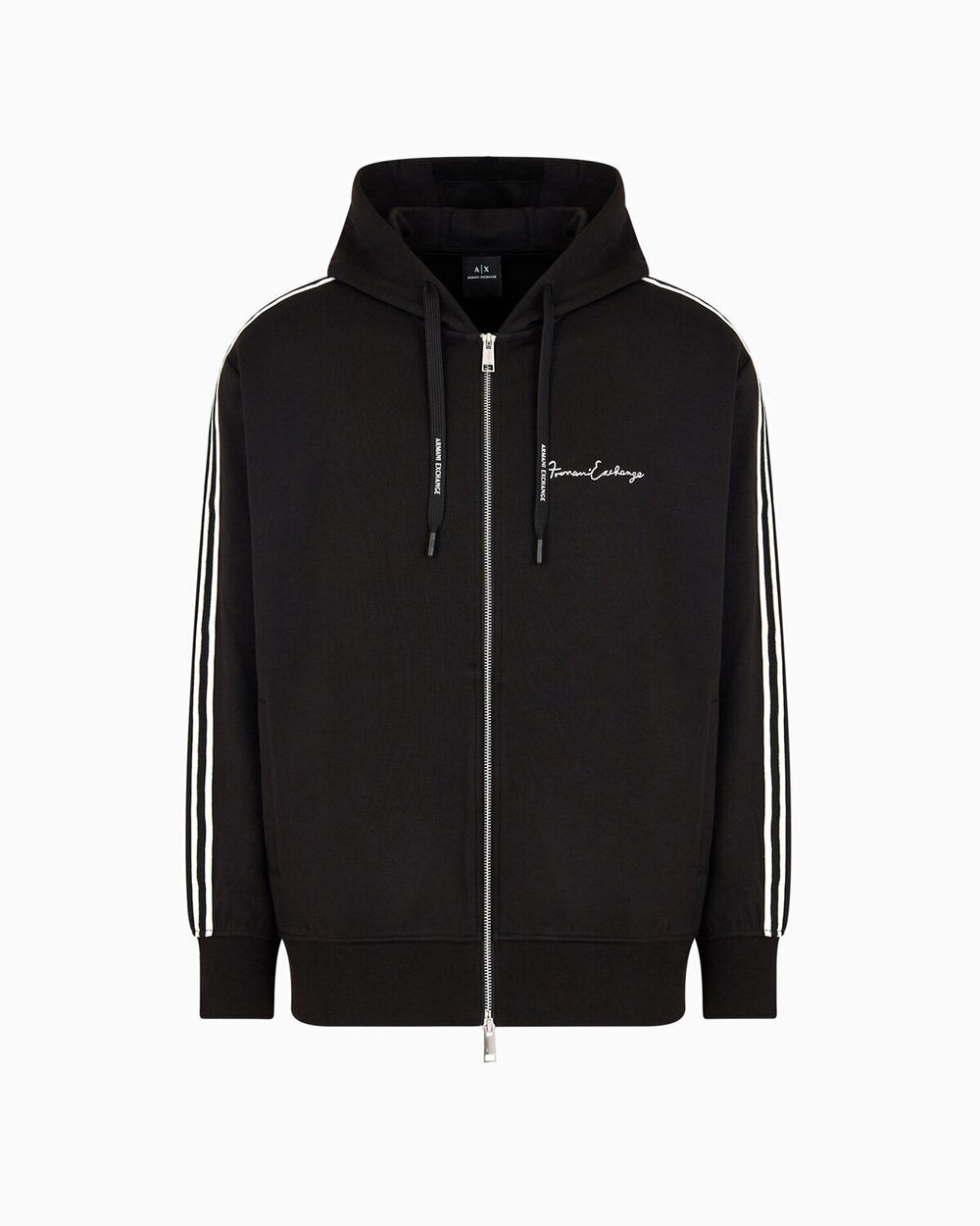 ARMANI EXCHANGE  Felpa Con Zip Con Scritta In Corsivo Uomo |  JEK PIT