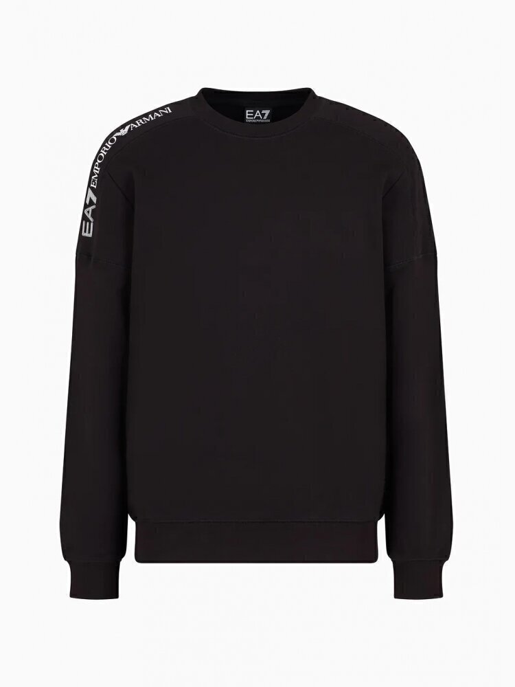 EMPORIO ARMANI EA7  Felpa Giro Logo Spalla Uomo |  JEK PIT