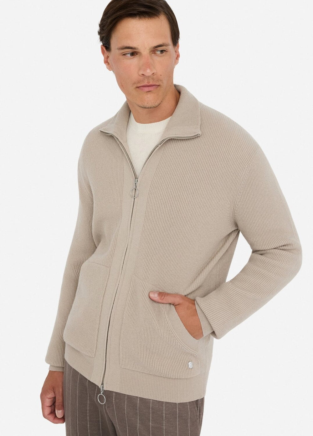 LIU-JO  Maglione Collo Alto Zip Uomo |  JEK PIT